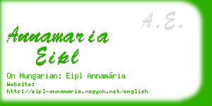 annamaria eipl business card